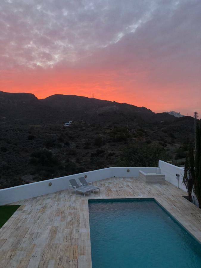 Villa With Private Pool And Amazing Mountain And Sea Views No Young Groups Allowed Mojacar Exterior photo